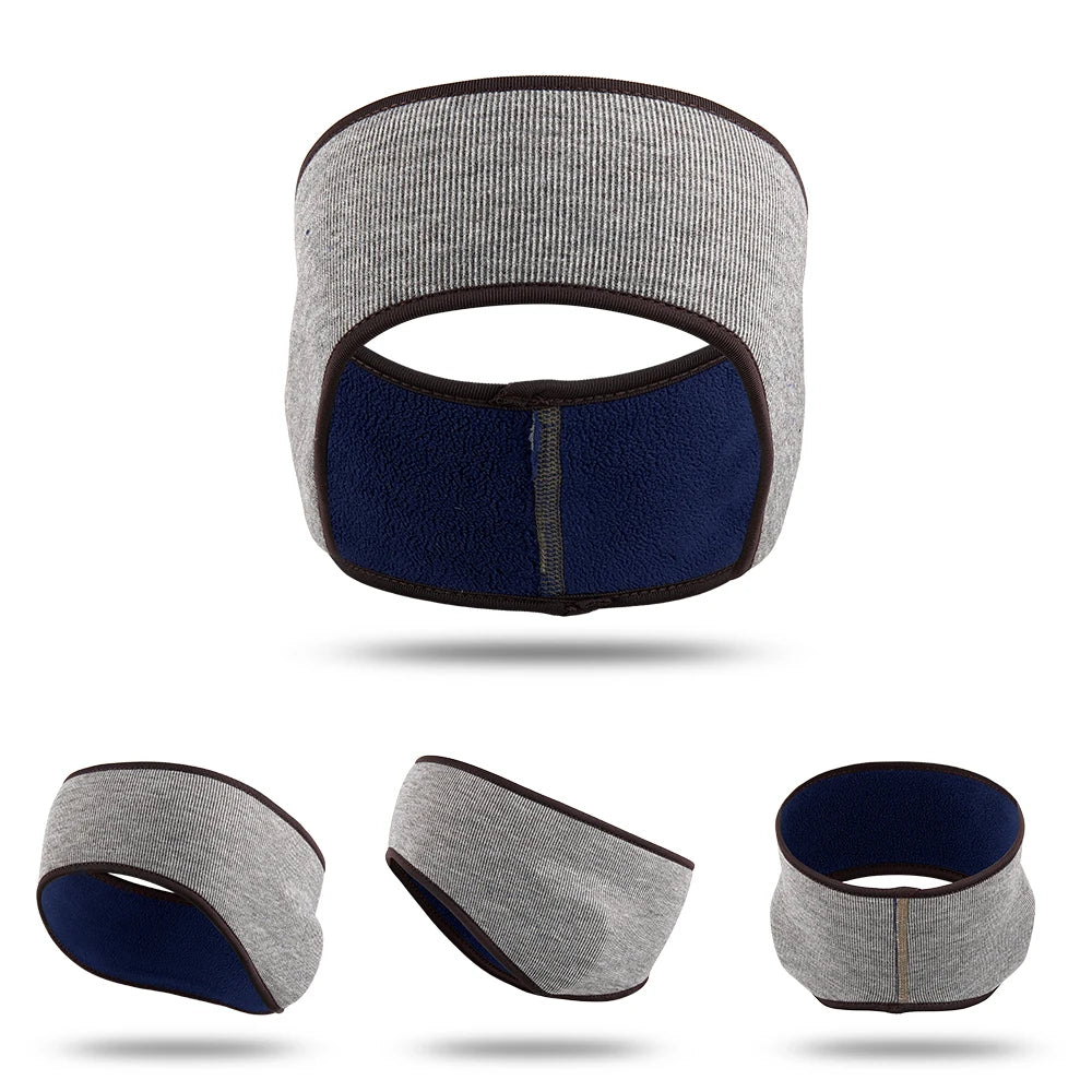 Winter Thermal Fleece Sweatband Headband