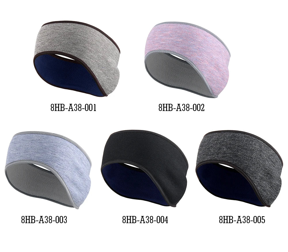 Winter Thermal Fleece Sweatband Headband