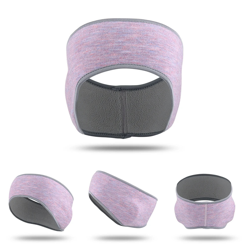 Winter Thermal Fleece Sweatband Headband