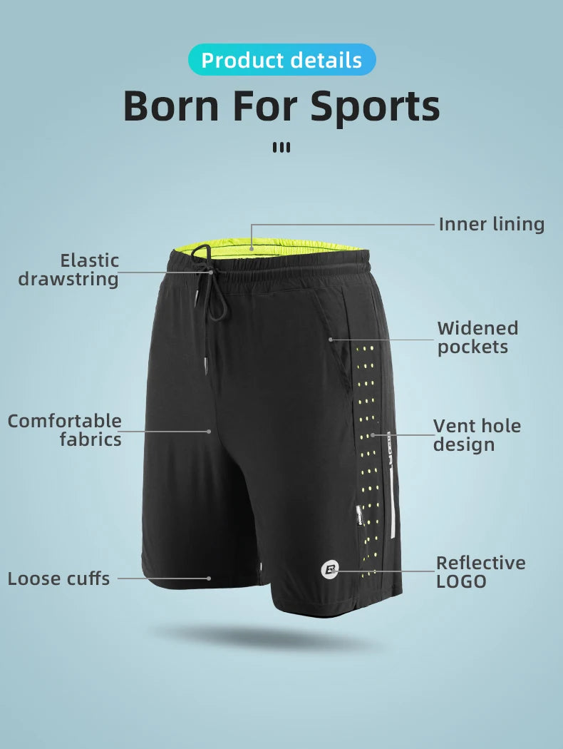 ROCKBROS Unisex Sports Shorts