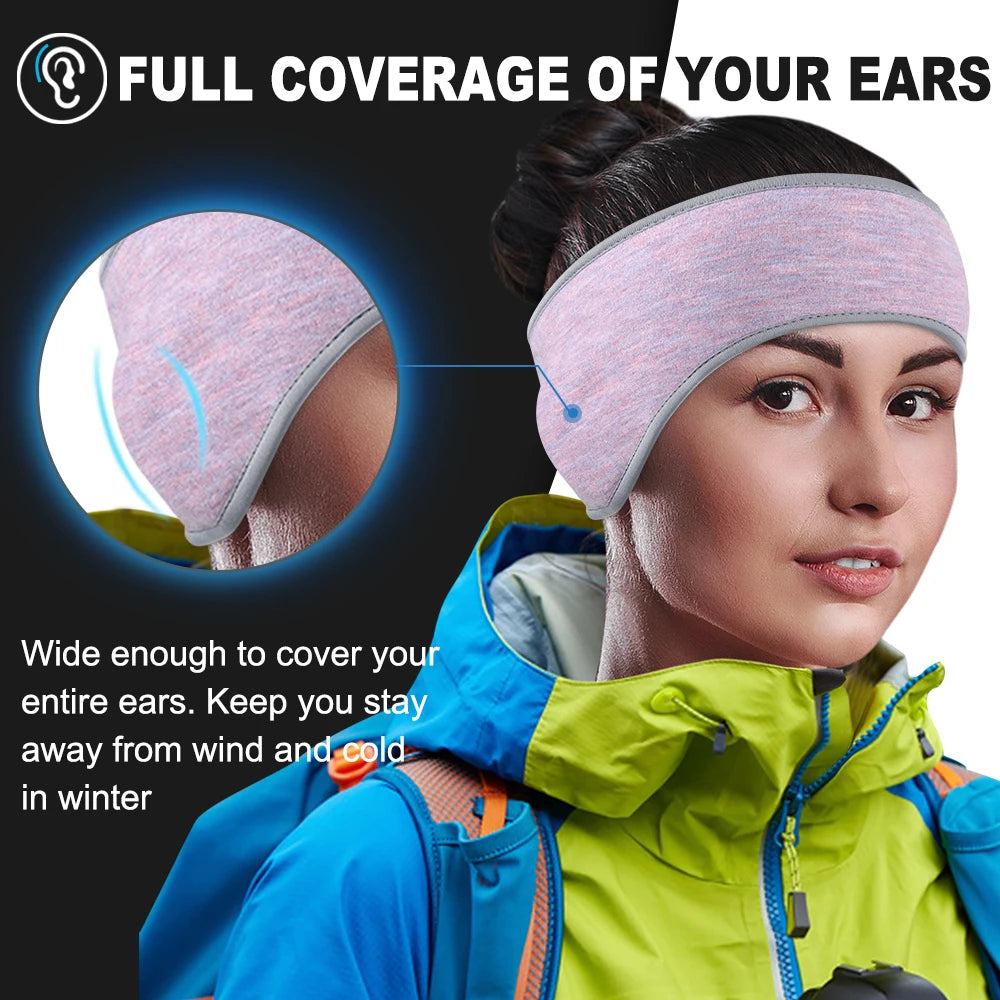 Winter Thermal Fleece Sweatband Headband