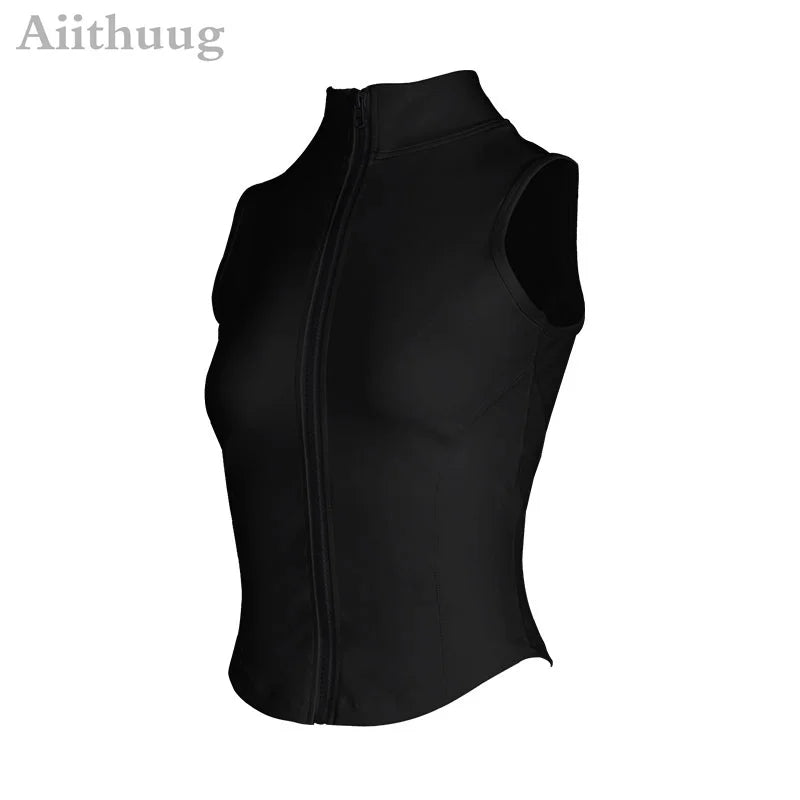 Aiithuug Sleeveless Womens Workout Vest