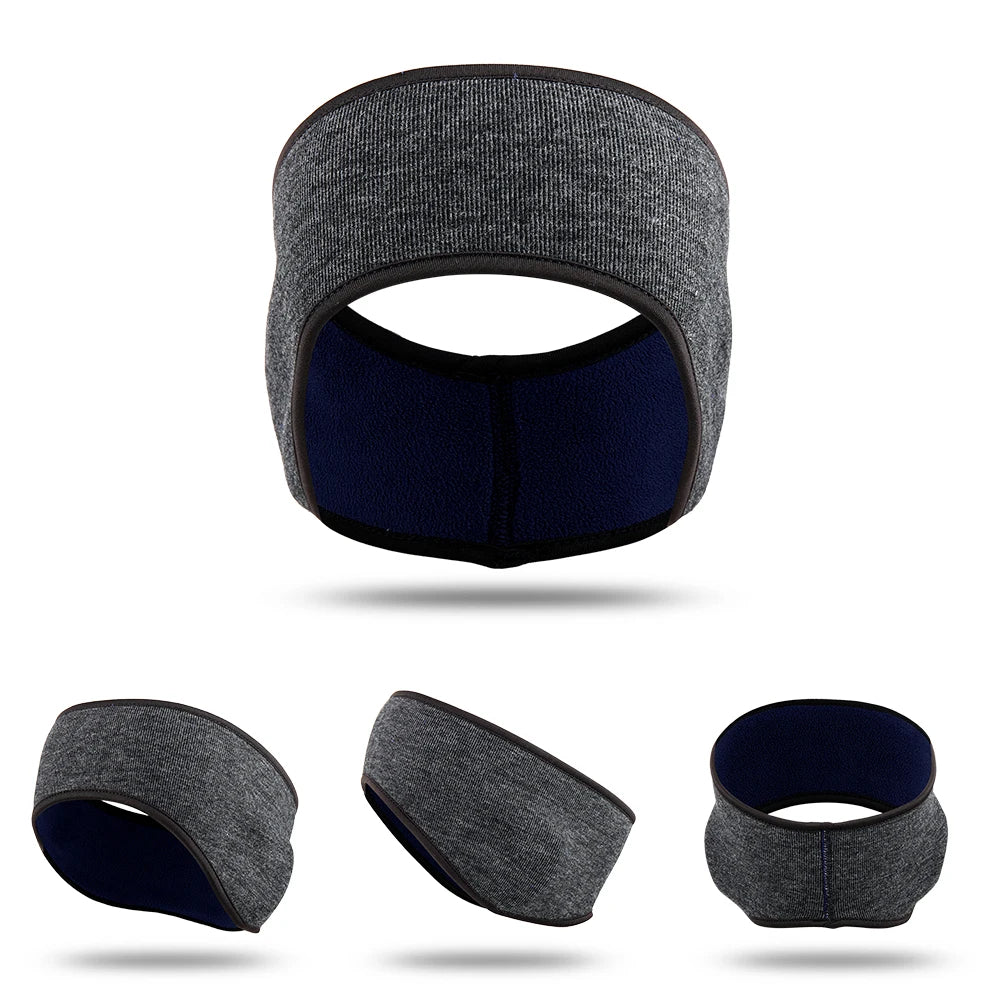 Winter Thermal Fleece Sweatband Headband
