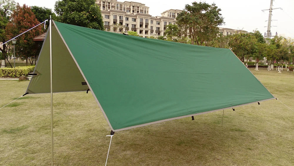 Waterproof Camping Tent Tarp with 19 Hang Points