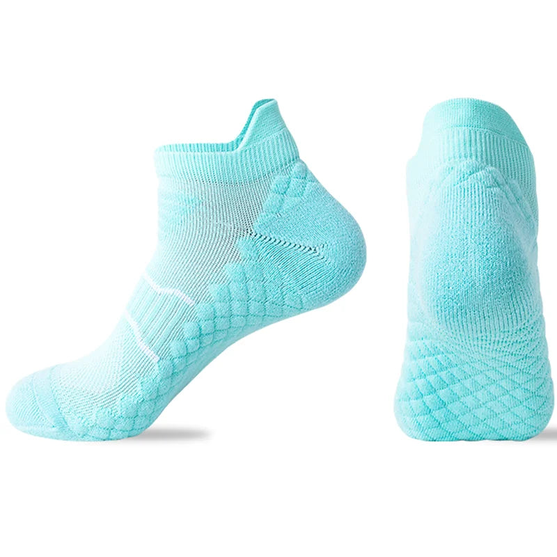 YUPAO Women’s Pure Cotton Breathable Anti-Slip Boat Socks