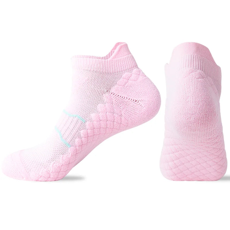 YUPAO Women’s Pure Cotton Breathable Anti-Slip Boat Socks