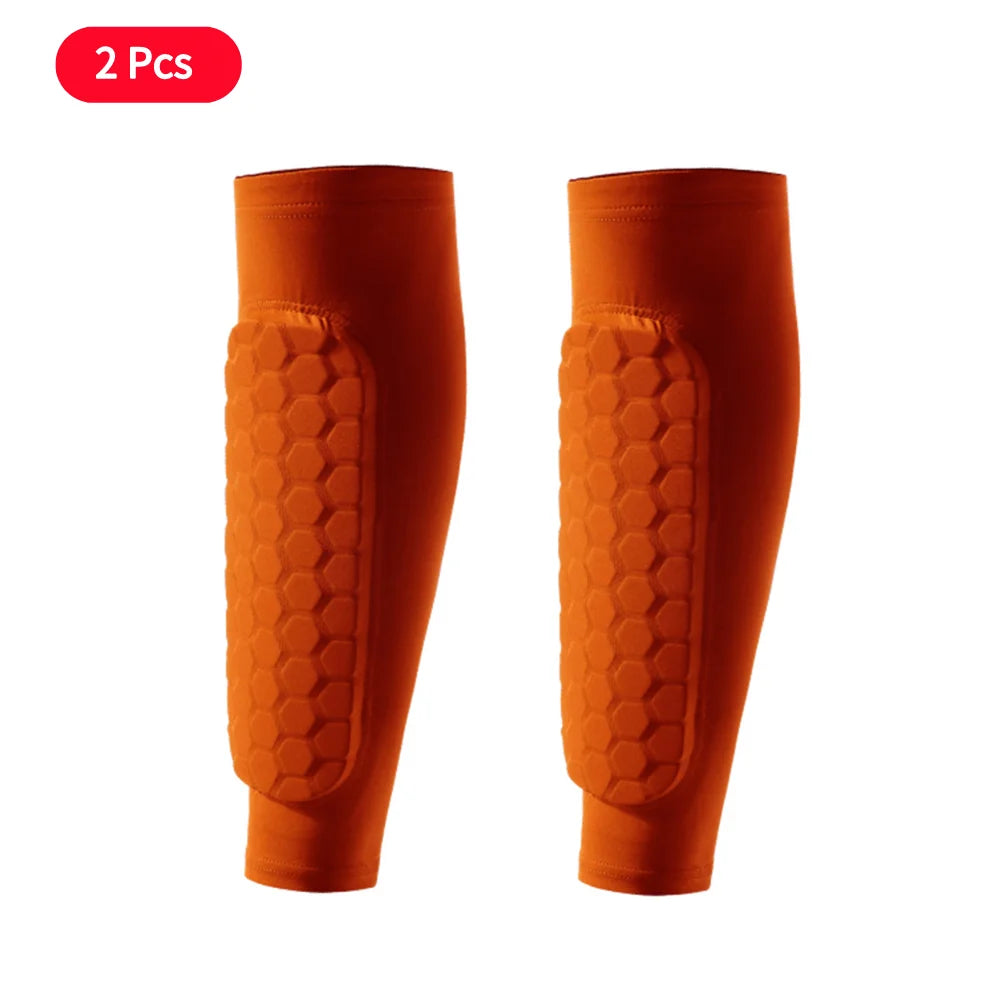 1/2Pcs Soccer Shin Guard Sleeve for Kids & Adults