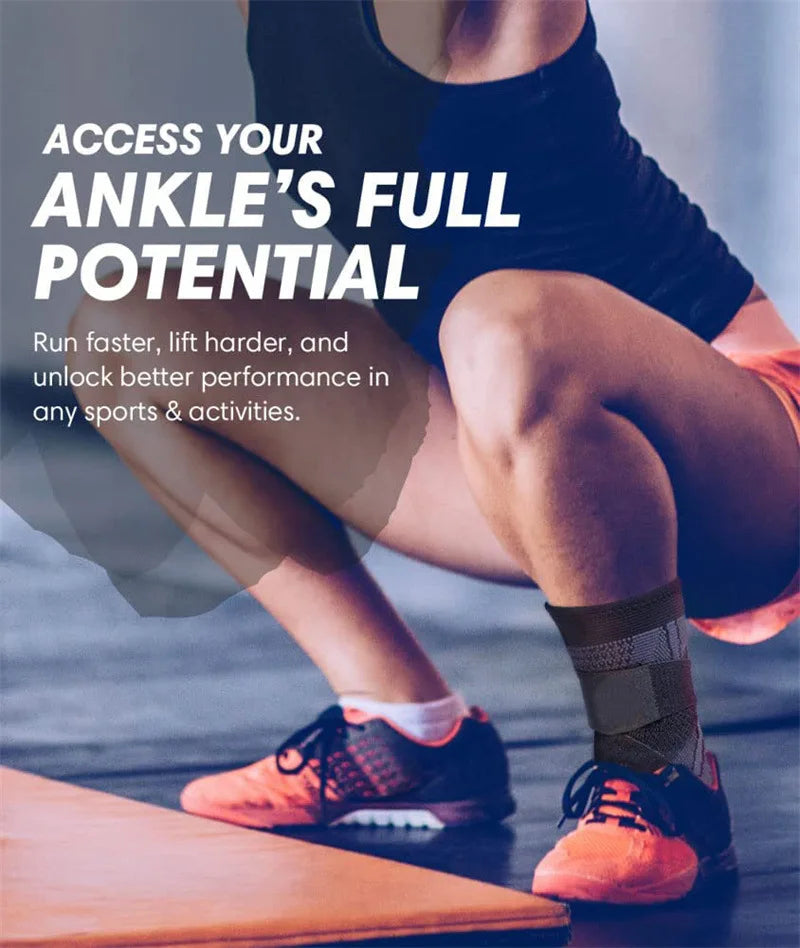 Adjustable Compression Ankle Brace Support