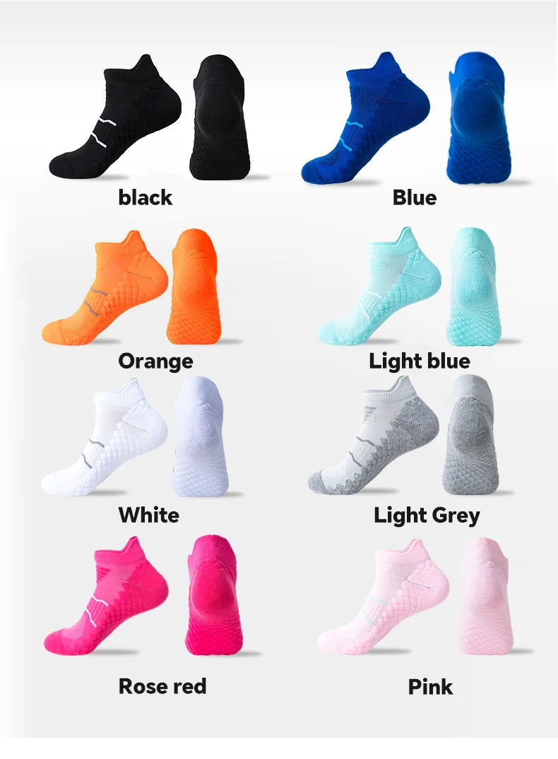 YUPAO Women’s Pure Cotton Breathable Anti-Slip Boat Socks