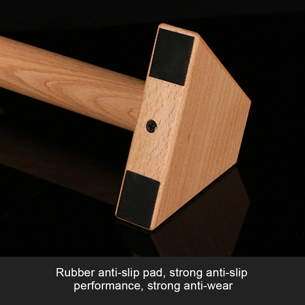 Wooden Non-Slip Push-up Stand