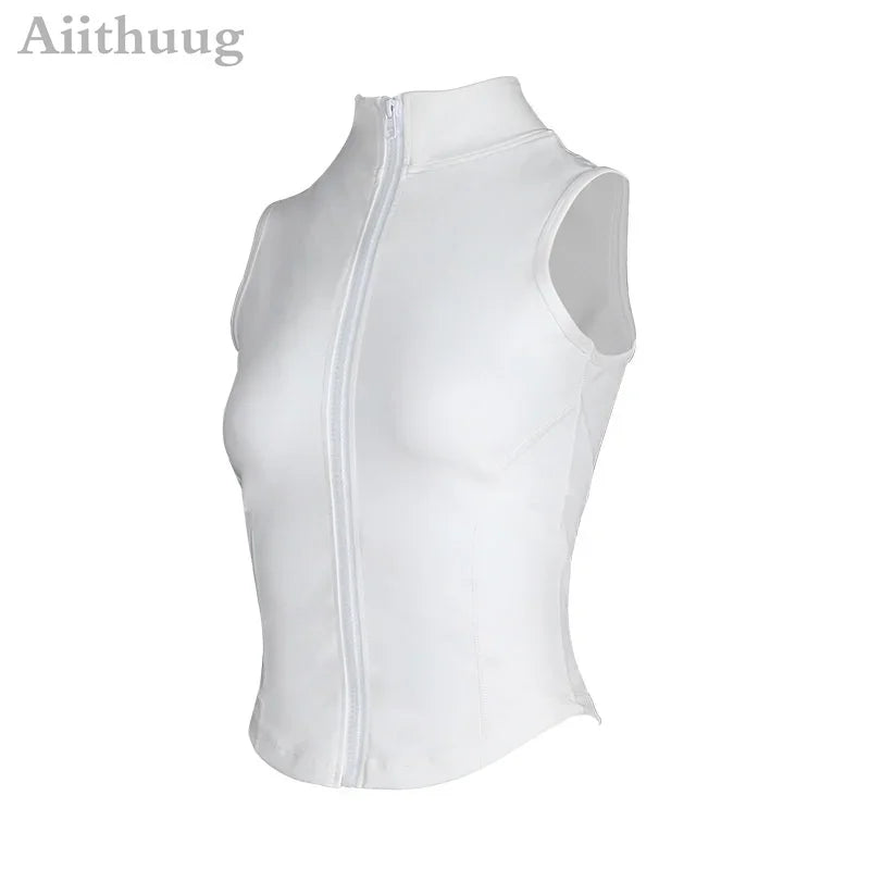 Aiithuug Sleeveless Womens Workout Vest