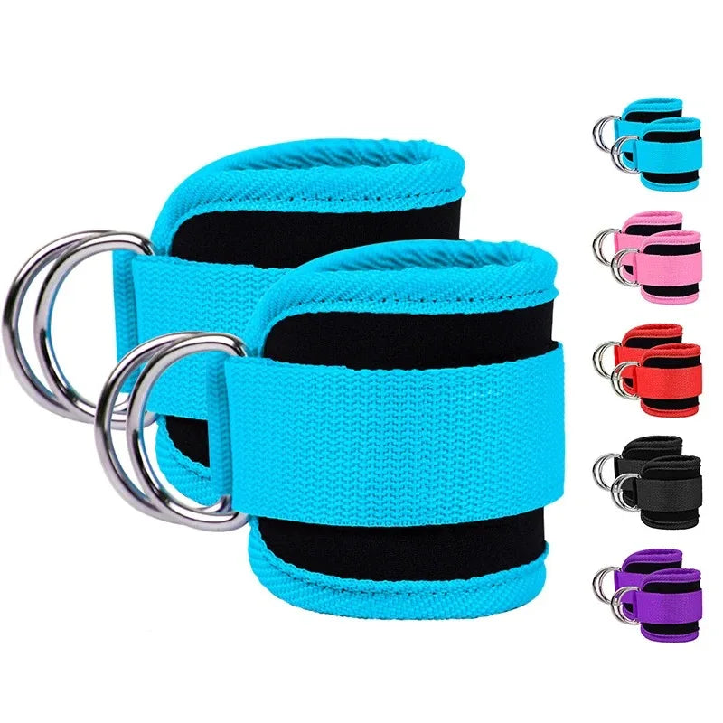 TPE Resistance Bands Ankle Straps Fitness Set