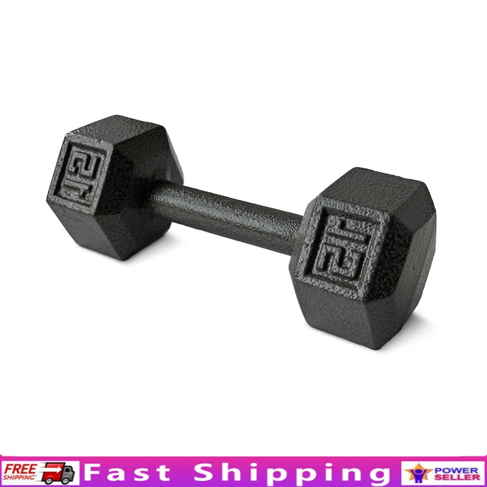 5 lb Cast Iron Dumbbell Pair