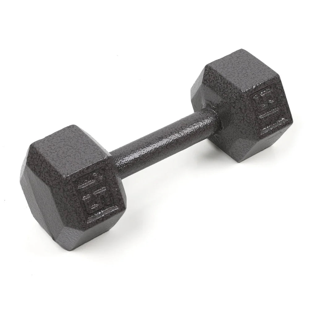 5 lb Cast Iron Dumbbell Pair
