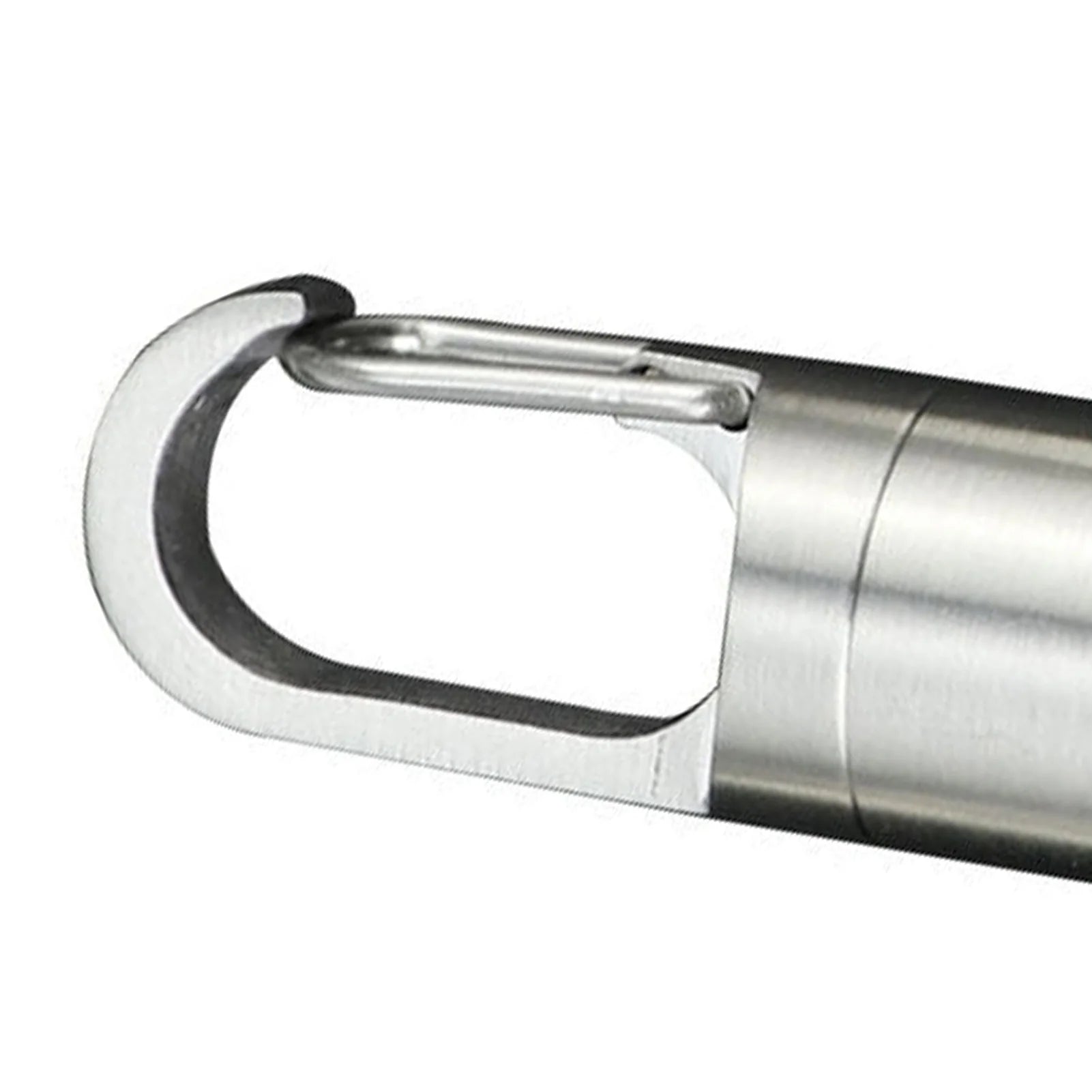 Portable Stainless Steel Medicine Container Keychain