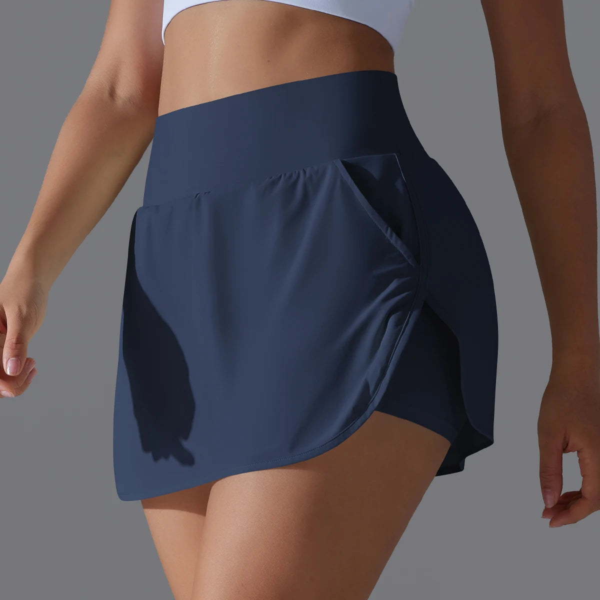 High-Waist Athletic Sports Skirt for Women