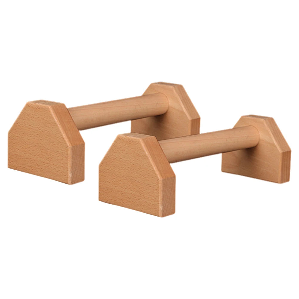 Wooden Non-Slip Push-up Stand
