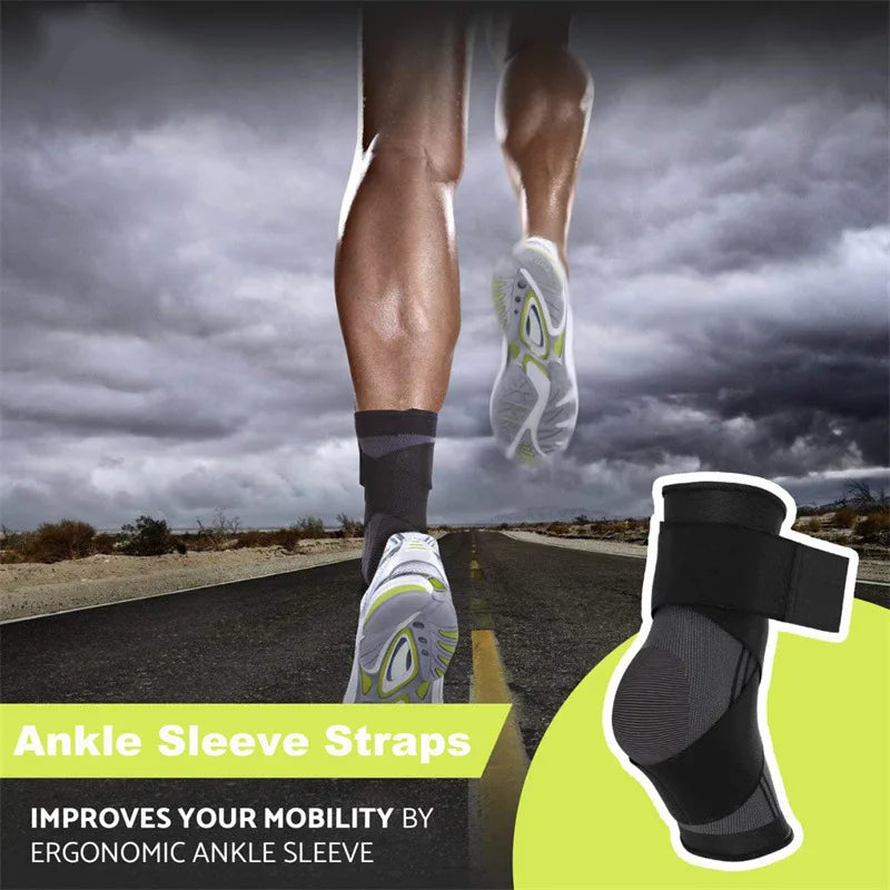 Adjustable Compression Ankle Brace Support