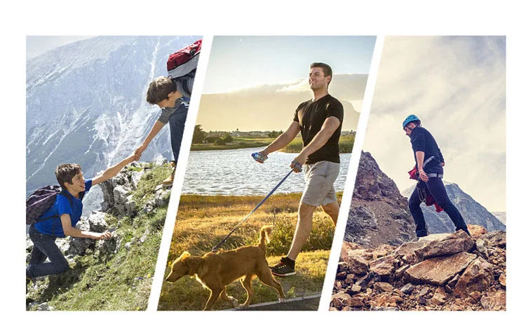 70L Nylon Hiking Backpack with Rain Cover