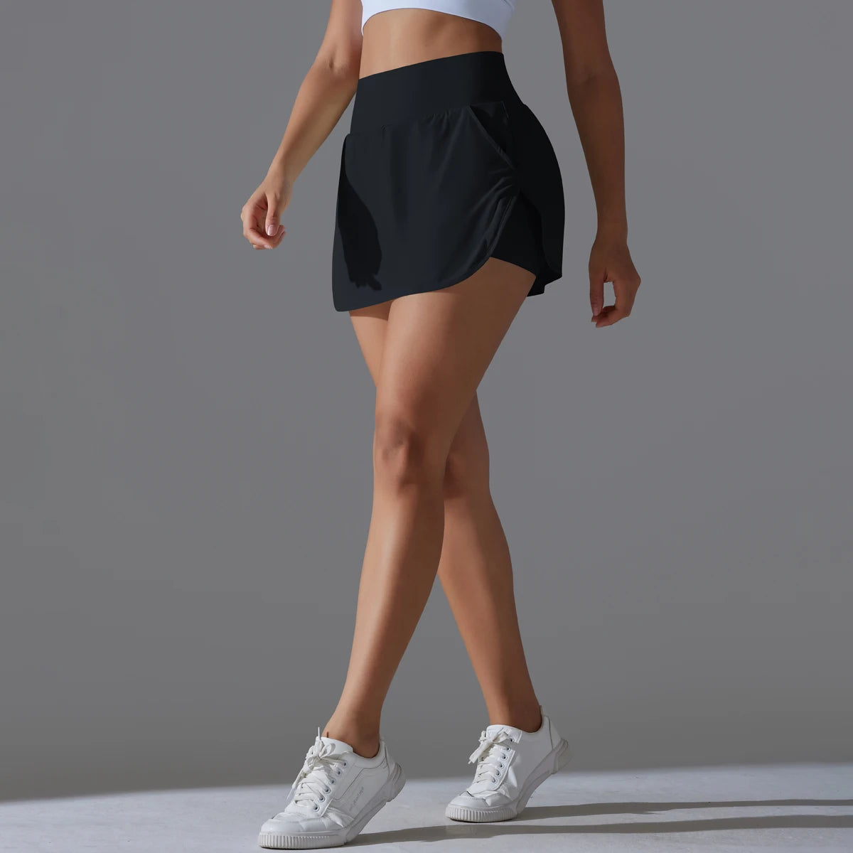 High-Waist Athletic Sports Skirt for Women