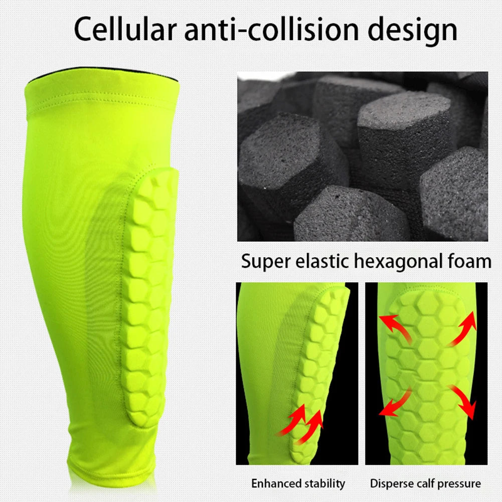 1/2Pcs Soccer Shin Guard Sleeve for Kids & Adults