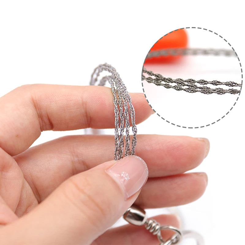 Portable Stainless Steel Wire Hand Saw for Camping