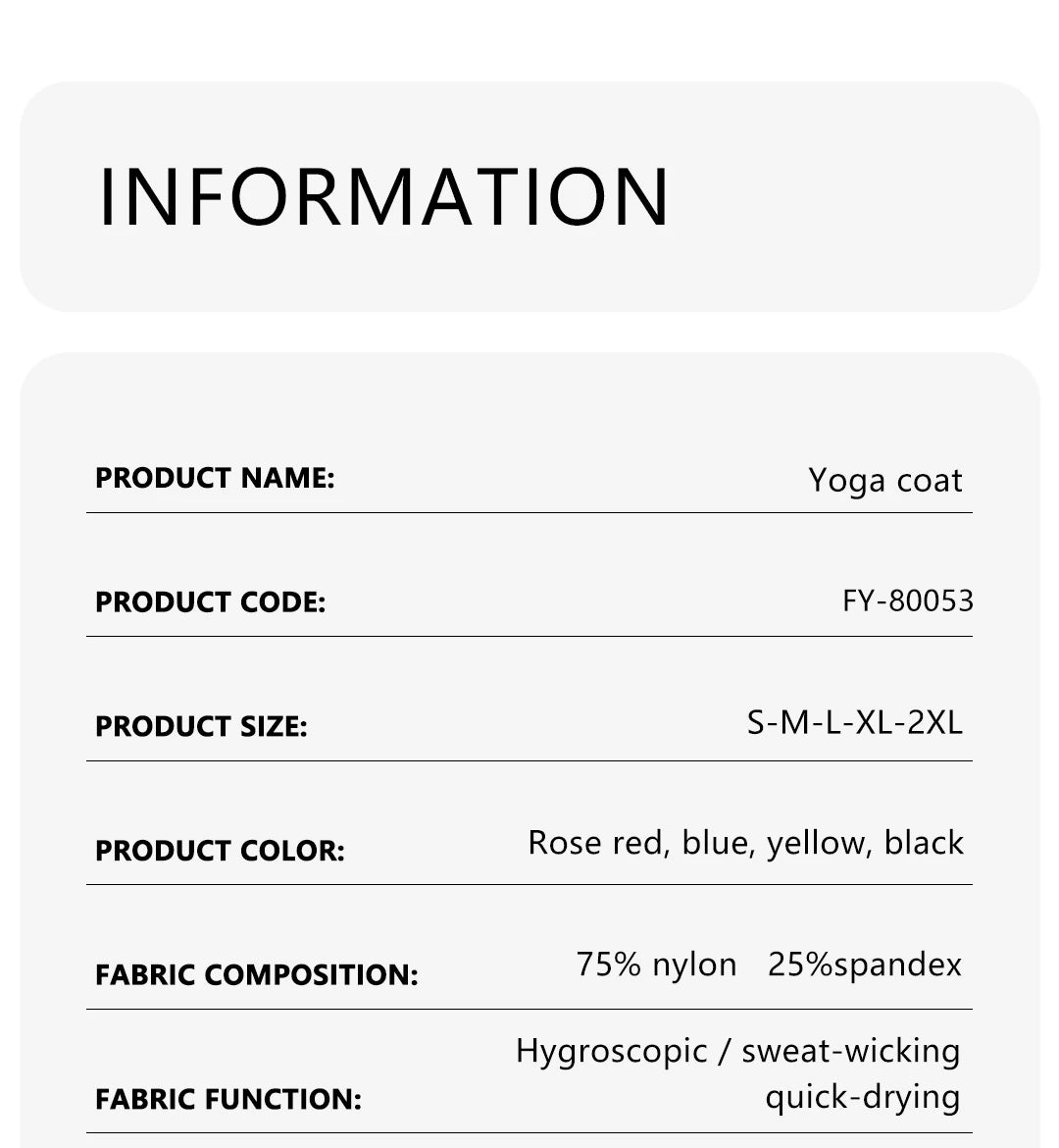 Women’s Full-Zip Yoga & Running Jacket with Thumbholes