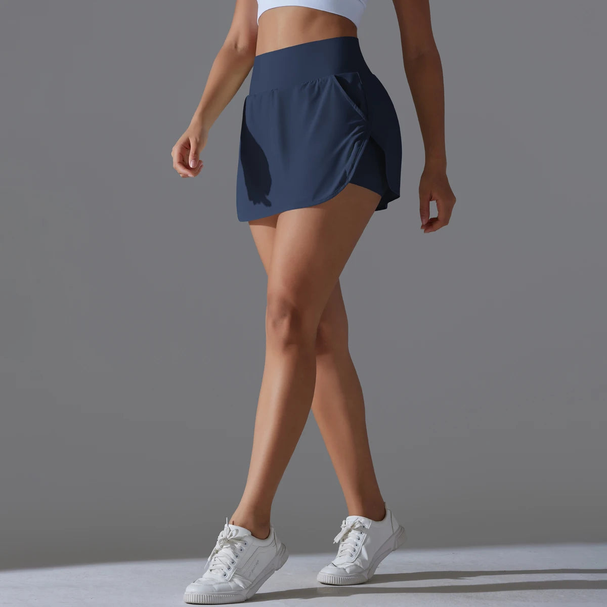 High-Waist Athletic Sports Skirt for Women