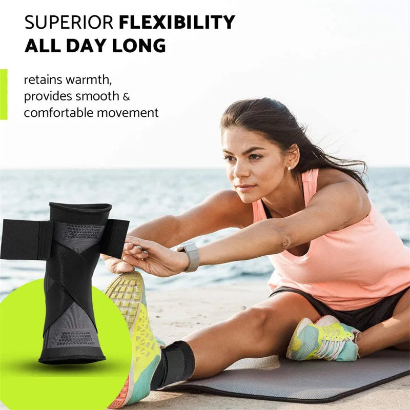 Adjustable Compression Ankle Brace Support