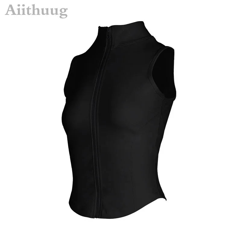 Aiithuug Sleeveless Womens Workout Vest