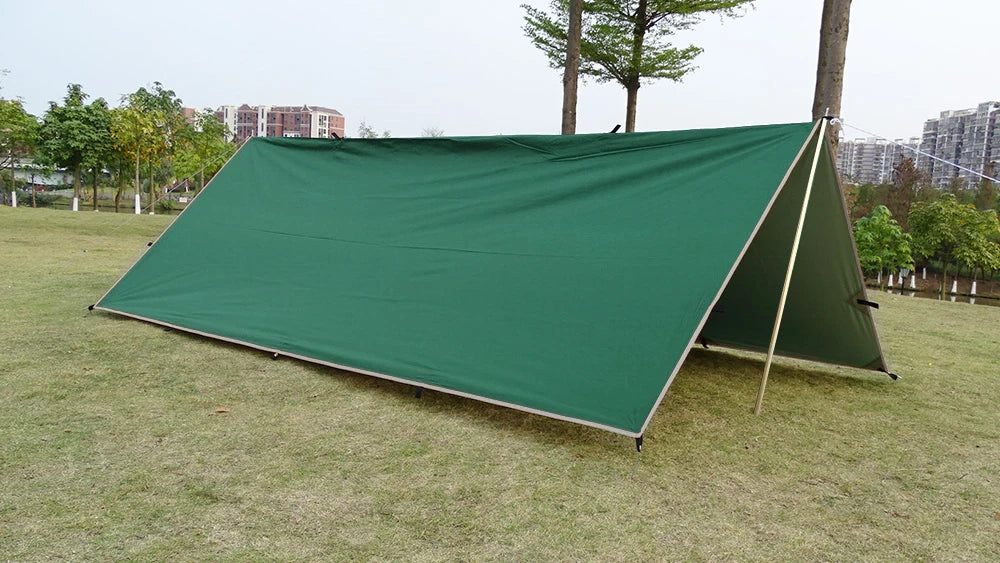 Waterproof Camping Tent Tarp with 19 Hang Points