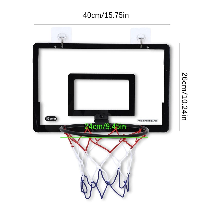Mini Indoor Basketball Hoop Set for Kids & Adults