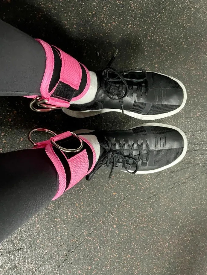 TPE Resistance Bands Ankle Straps Fitness Set