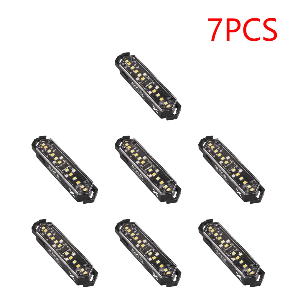 Wind Rope Warning Light USB Tent String Lamp