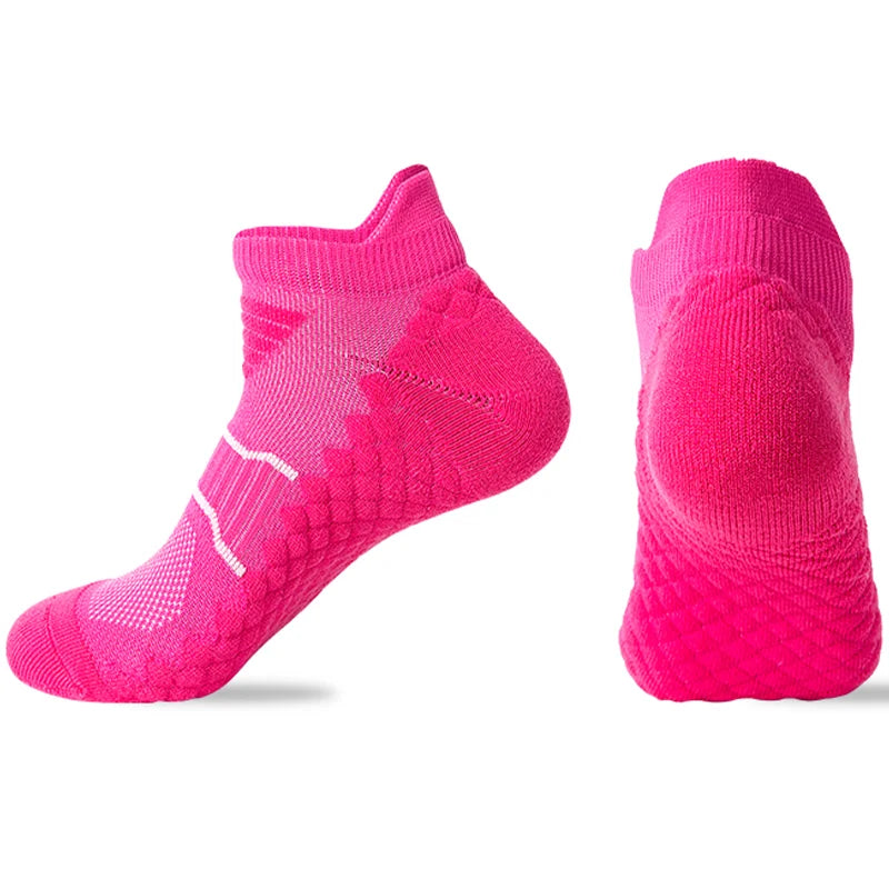 YUPAO Women’s Pure Cotton Breathable Anti-Slip Boat Socks