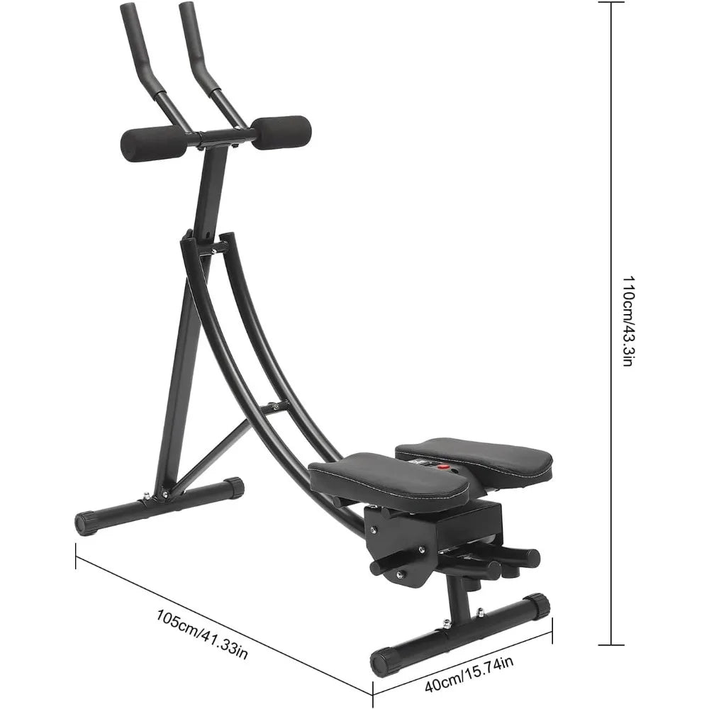 Foldable Ab Workout Machine for Home Gym