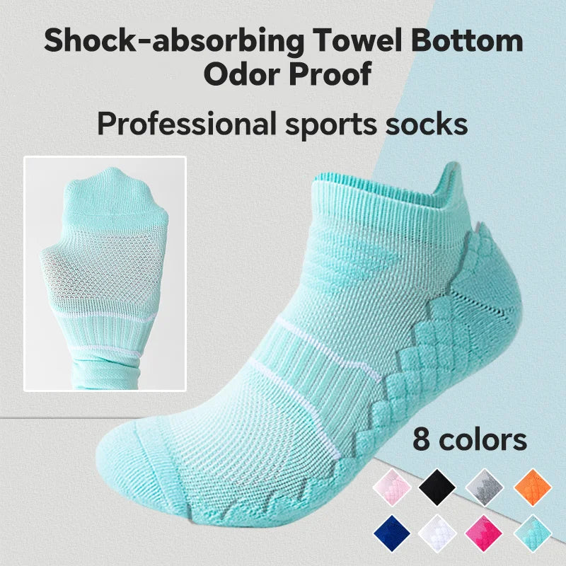 YUPAO Women’s Pure Cotton Breathable Anti-Slip Boat Socks