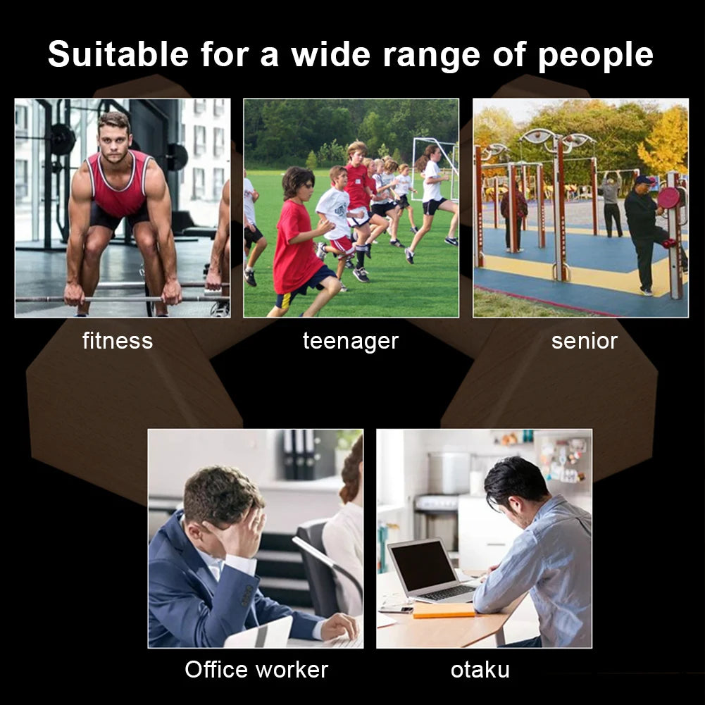 Wooden Non-Slip Push-up Stand