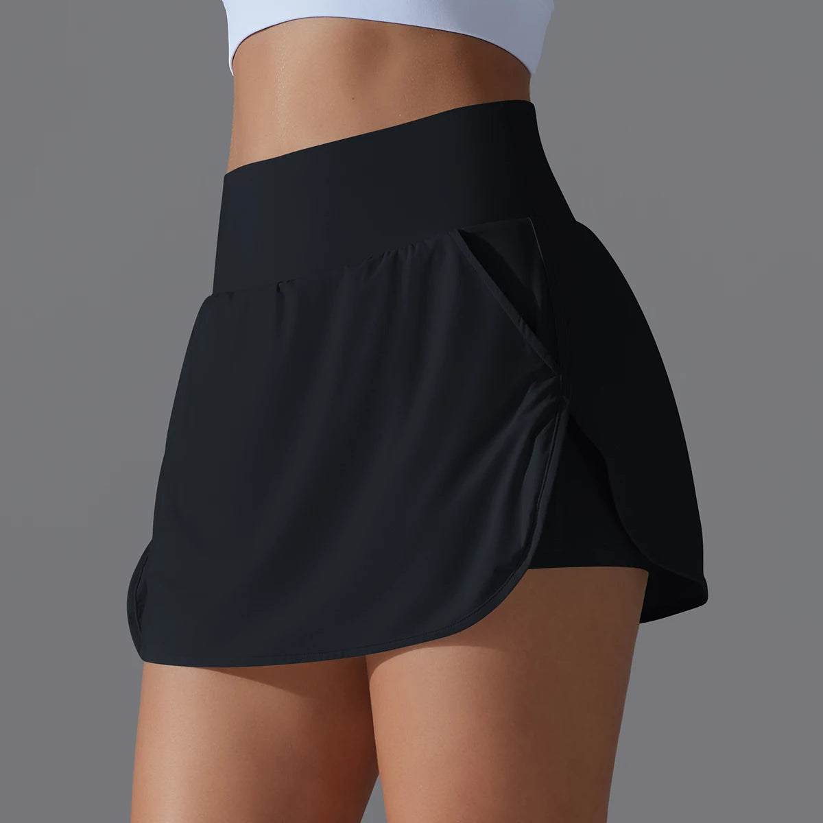 Outdoor High Waist Breathable Yoga & Sports Skirt