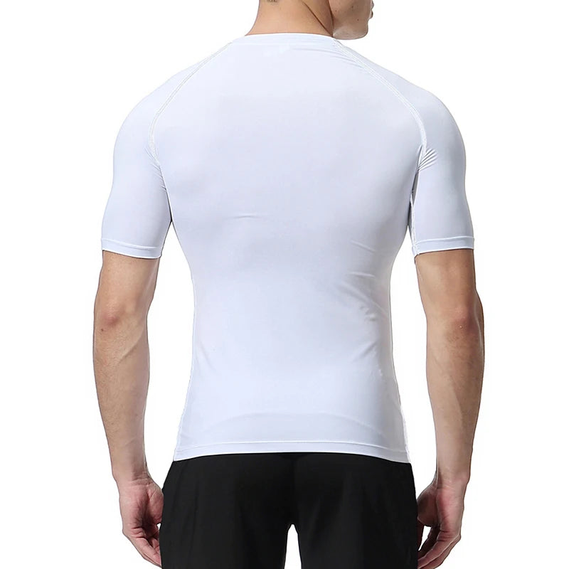 Cross Print Men's Compression Shirt – Christian Athletic Tee