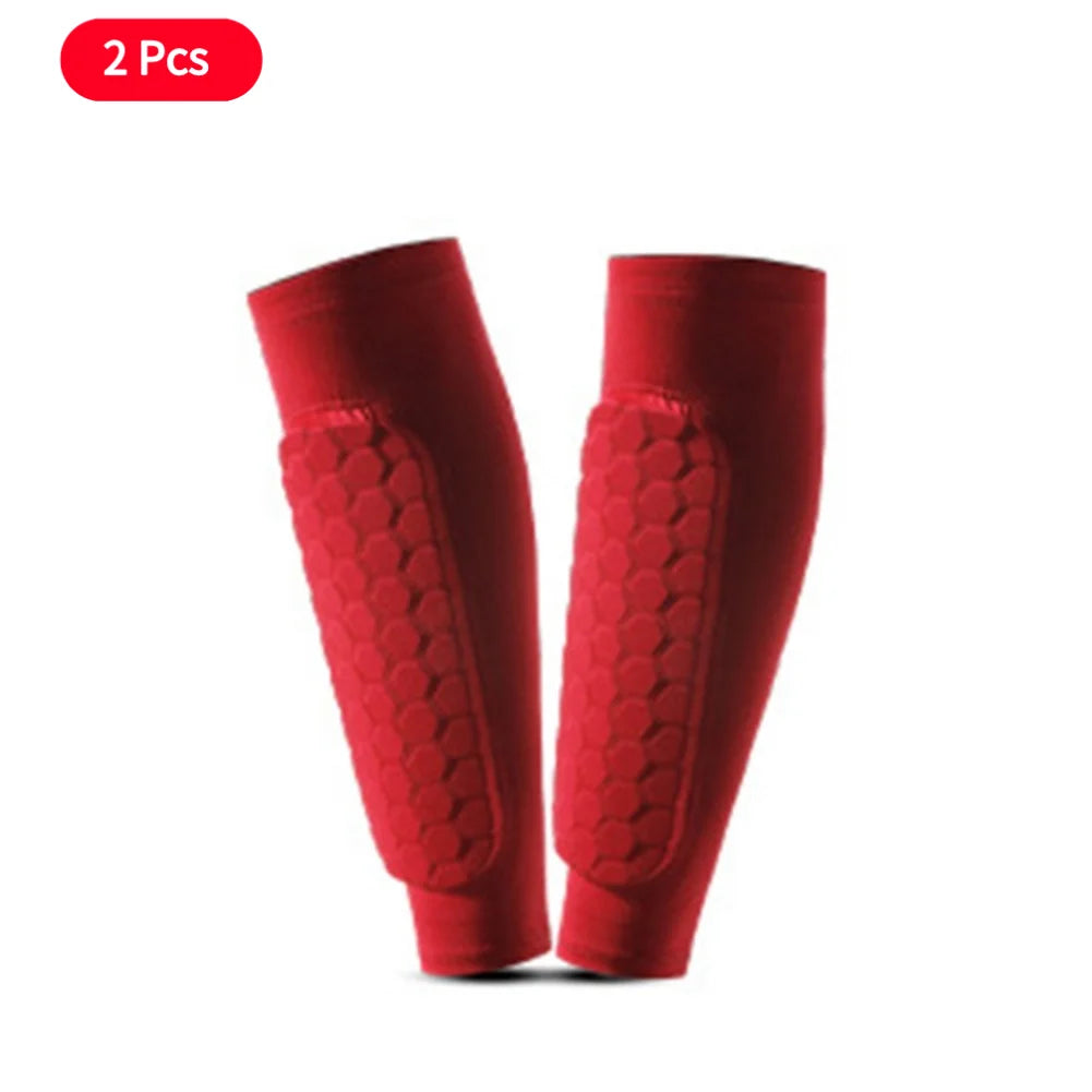1/2Pcs Soccer Shin Guard Sleeve for Kids & Adults