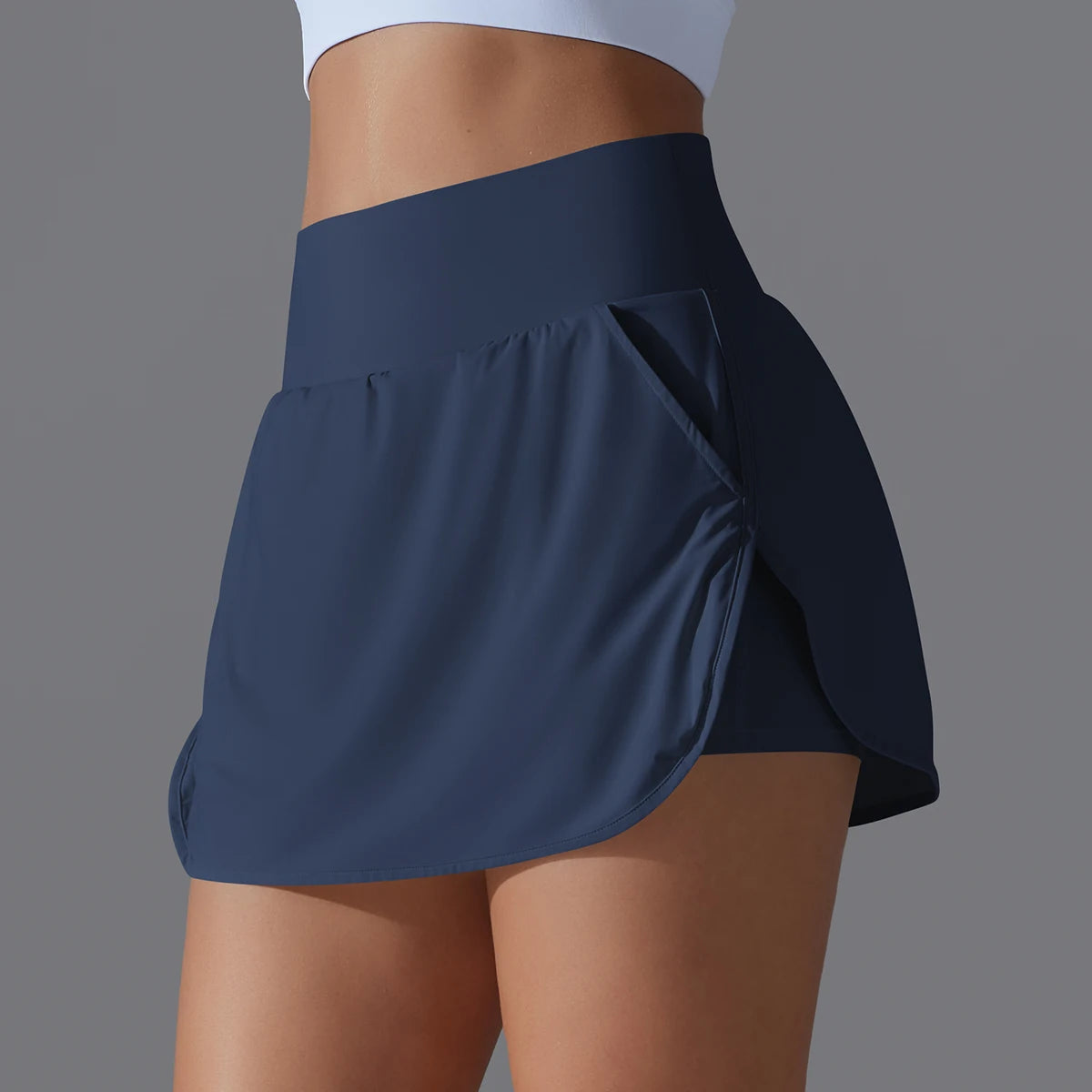 Outdoor High Waist Breathable Yoga & Sports Skirt