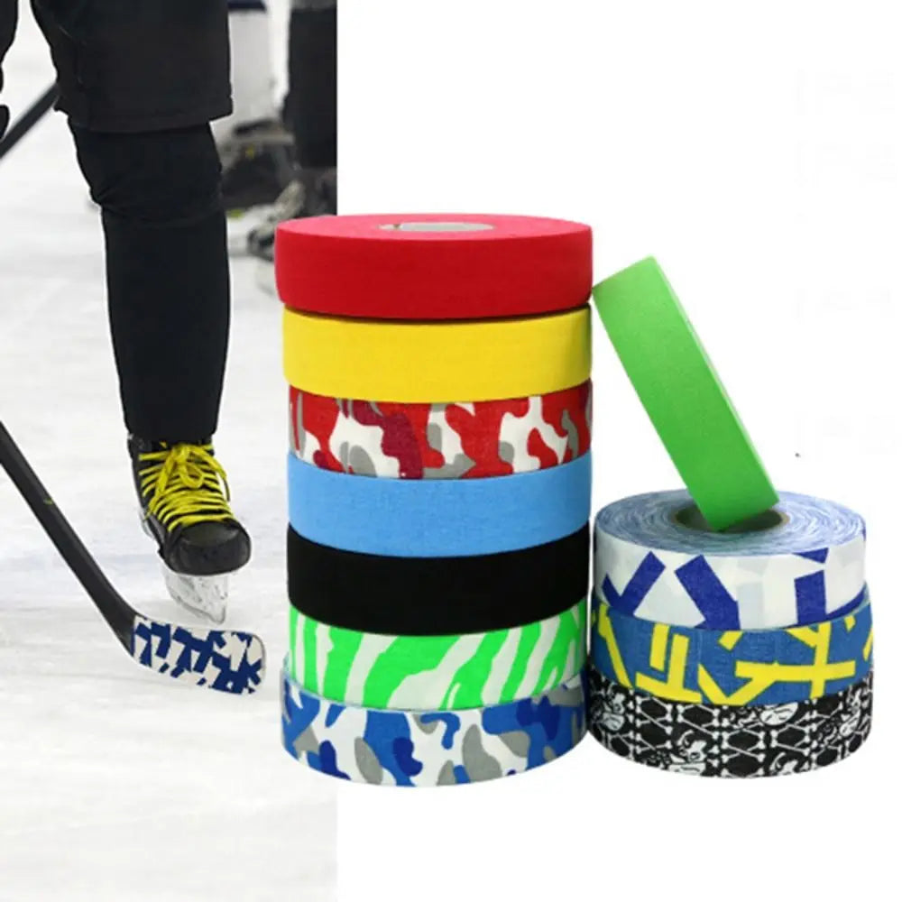 2.5cm x 25m Ice Hockey Grip Tape – Anti-Slip Sport Stick Tape