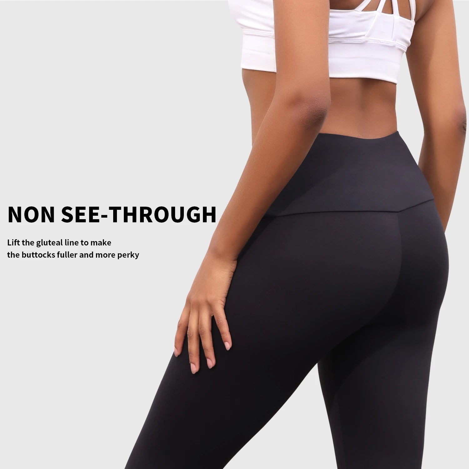 Women's High Waisted Capri Workout Leggings