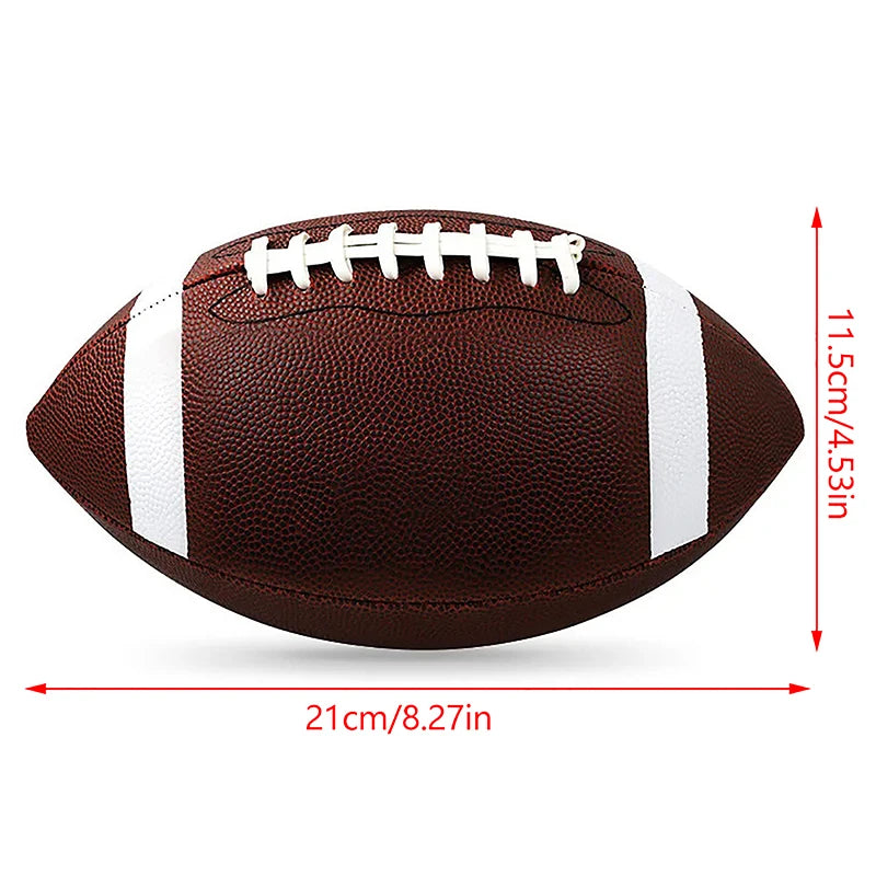 Eco PVC Inflatable Rugby Ball for Kids