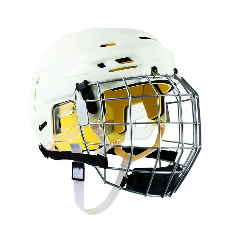 Adjustable Ice Hockey Helmet with Full Face Mask