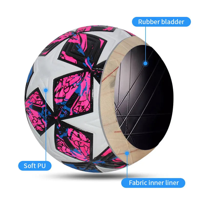 Standard Professional Soccer Ball – PU Size 5/4