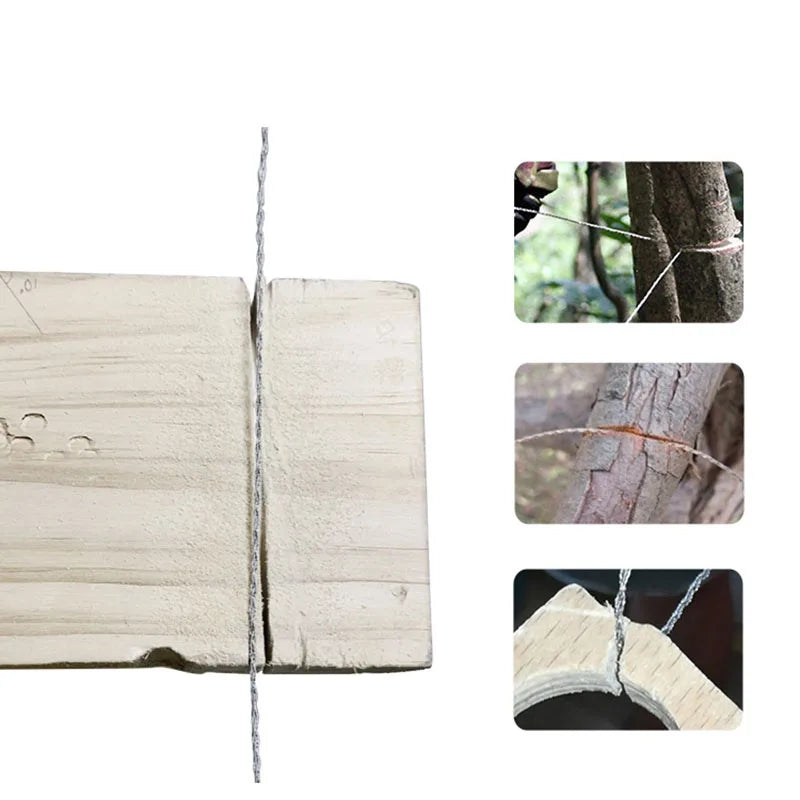 Portable Stainless Steel Wire Hand Saw for Camping