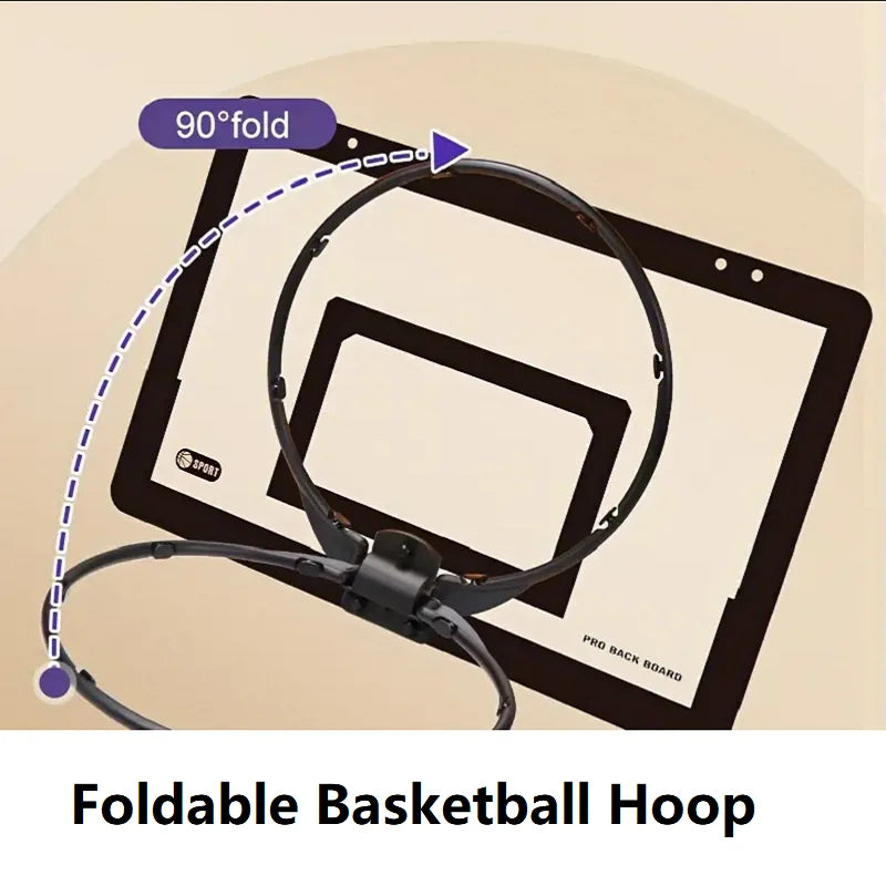 Mini Indoor Basketball Hoop Set for Kids & Adults