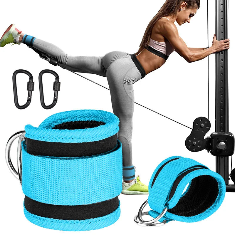 TPE Resistance Bands Ankle Straps Fitness Set